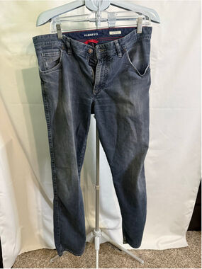 Men's ALBERTO Slim Straight Jeans in Blue